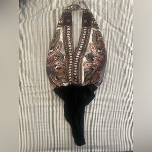 Handkerchief top. Bodysuit. Very sexy!